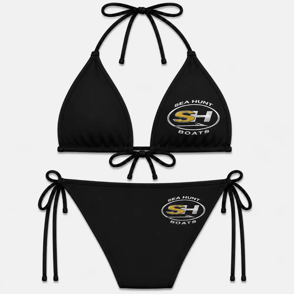 Sea hunt boat black - Women’s Triangle String Bikini