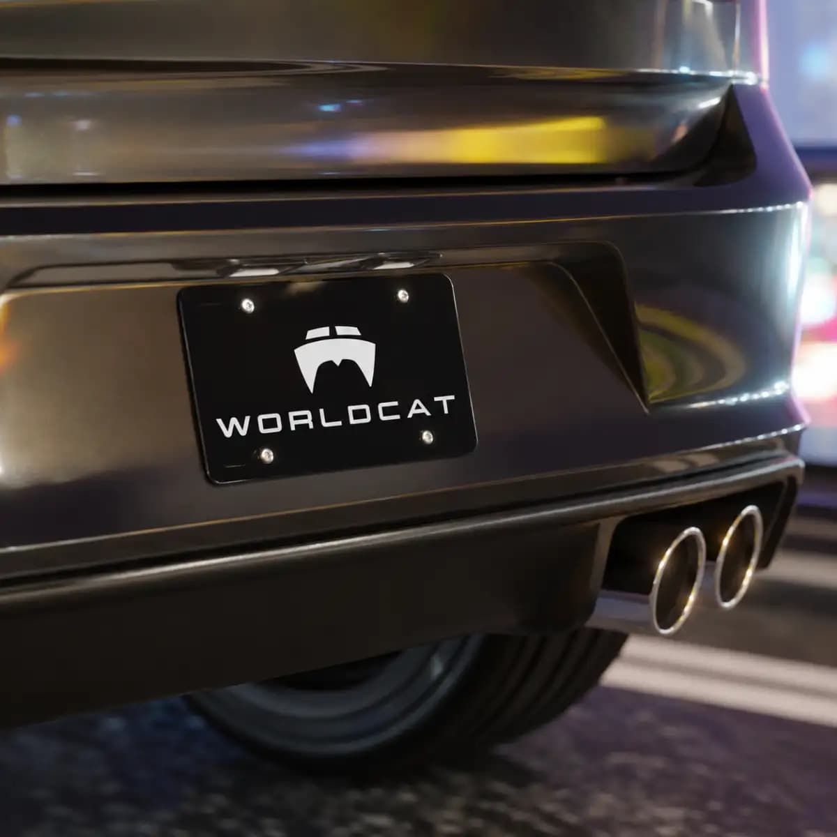World cat boat 22 - Boat License Plate