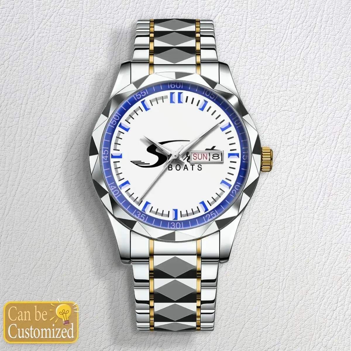 scout boat w - Premium Stainless Steel watches