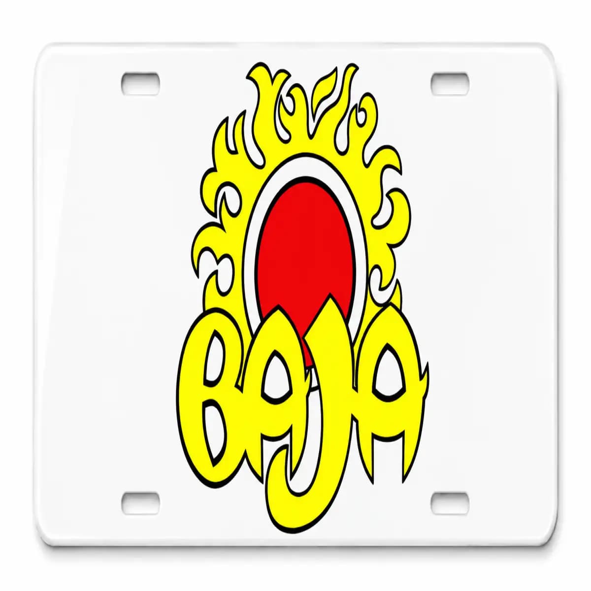 Baja boat 000 - Boat License Plate