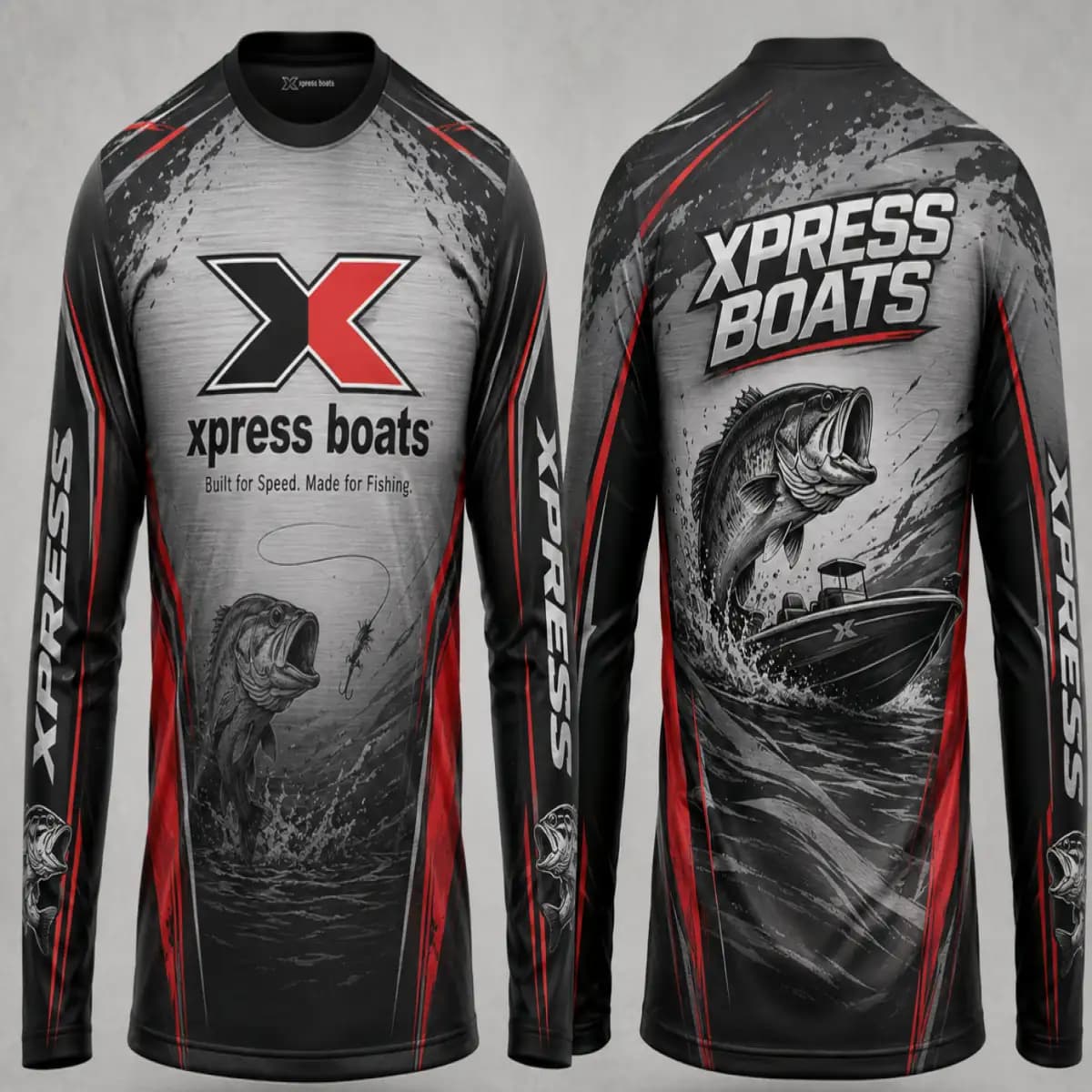 xpress boat Jersey - Premium Unisex Long Sleeve Jersey