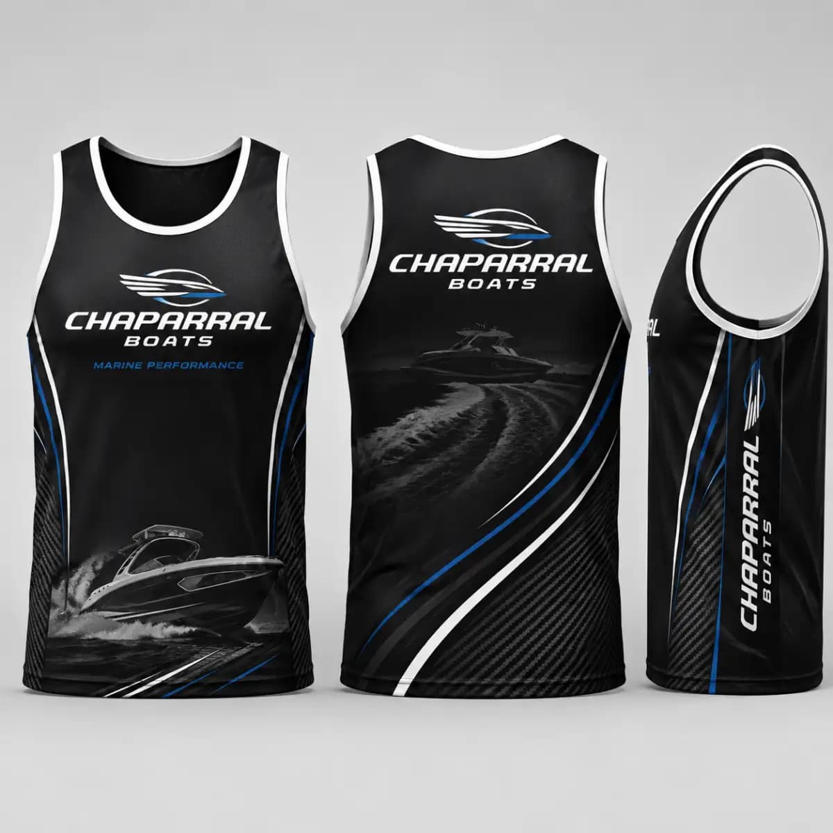 Chaparral boat Tank - Premium Men’s Tank Top