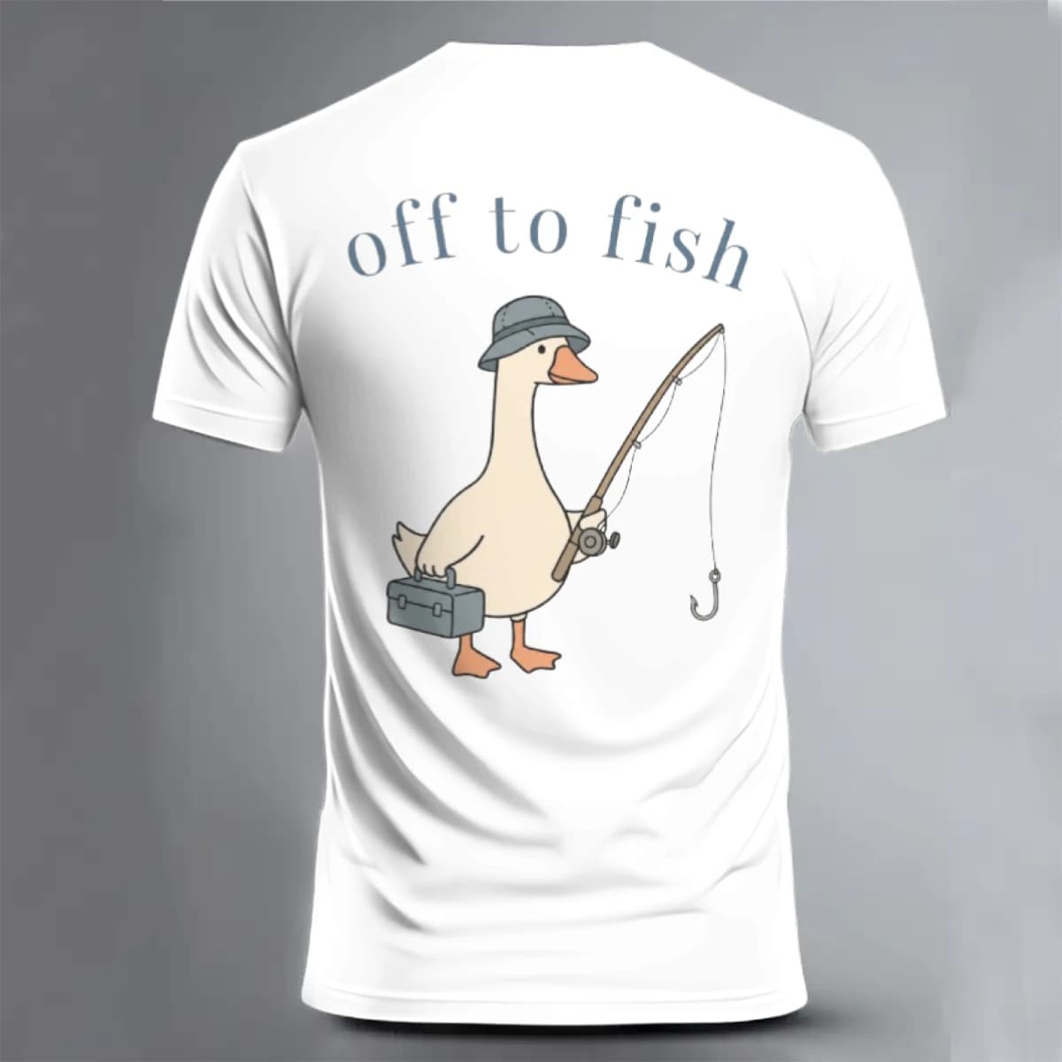 Off to fish - Unisex Classic Short Sleeve T-Shirt