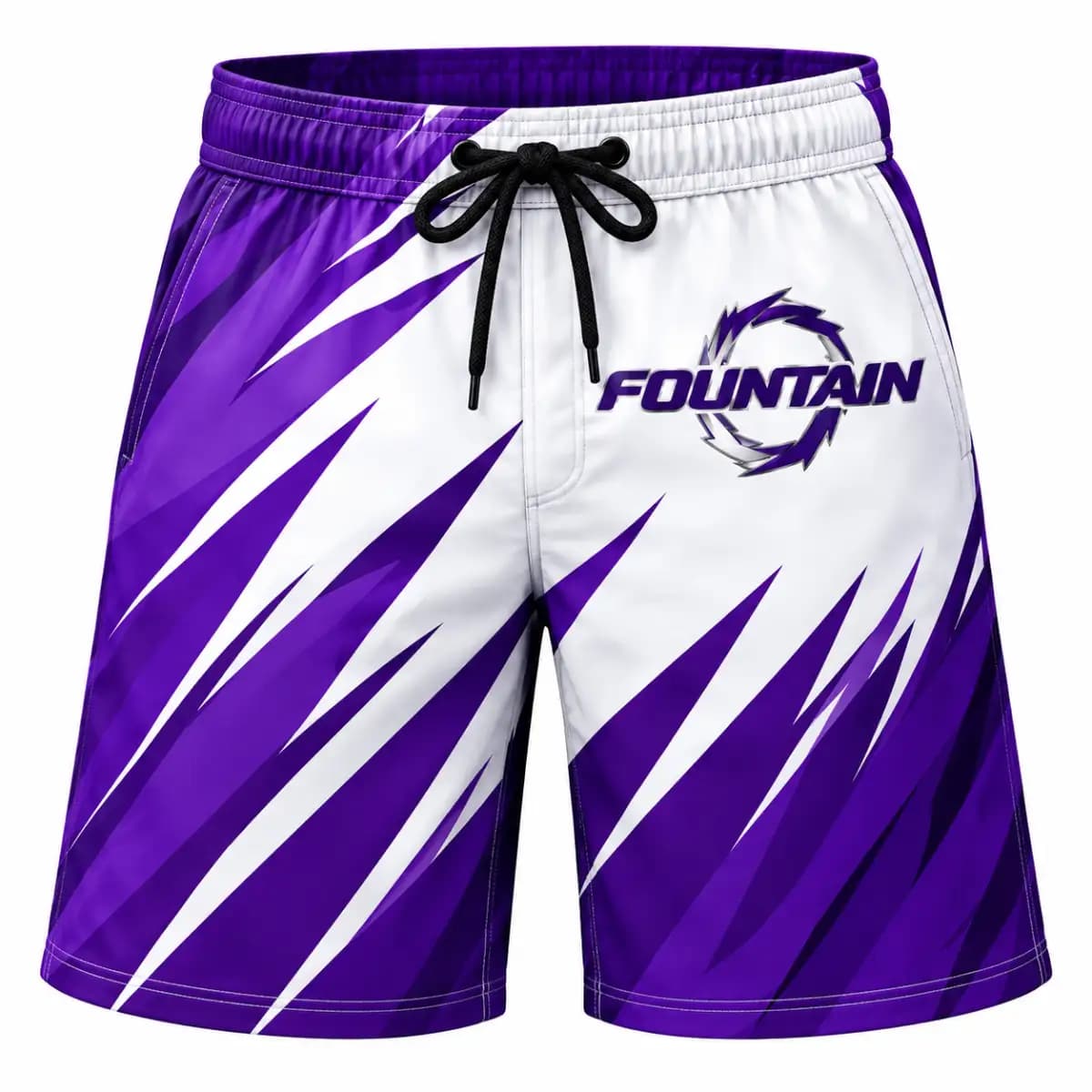 fountain 132 - Premium Unisex Athletic Shorts