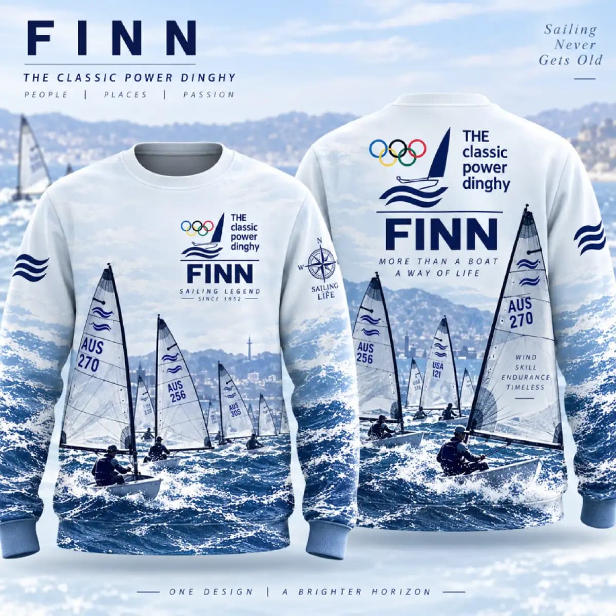 FINN 25 - Men’s Premium Crewneck Sweatshirt
