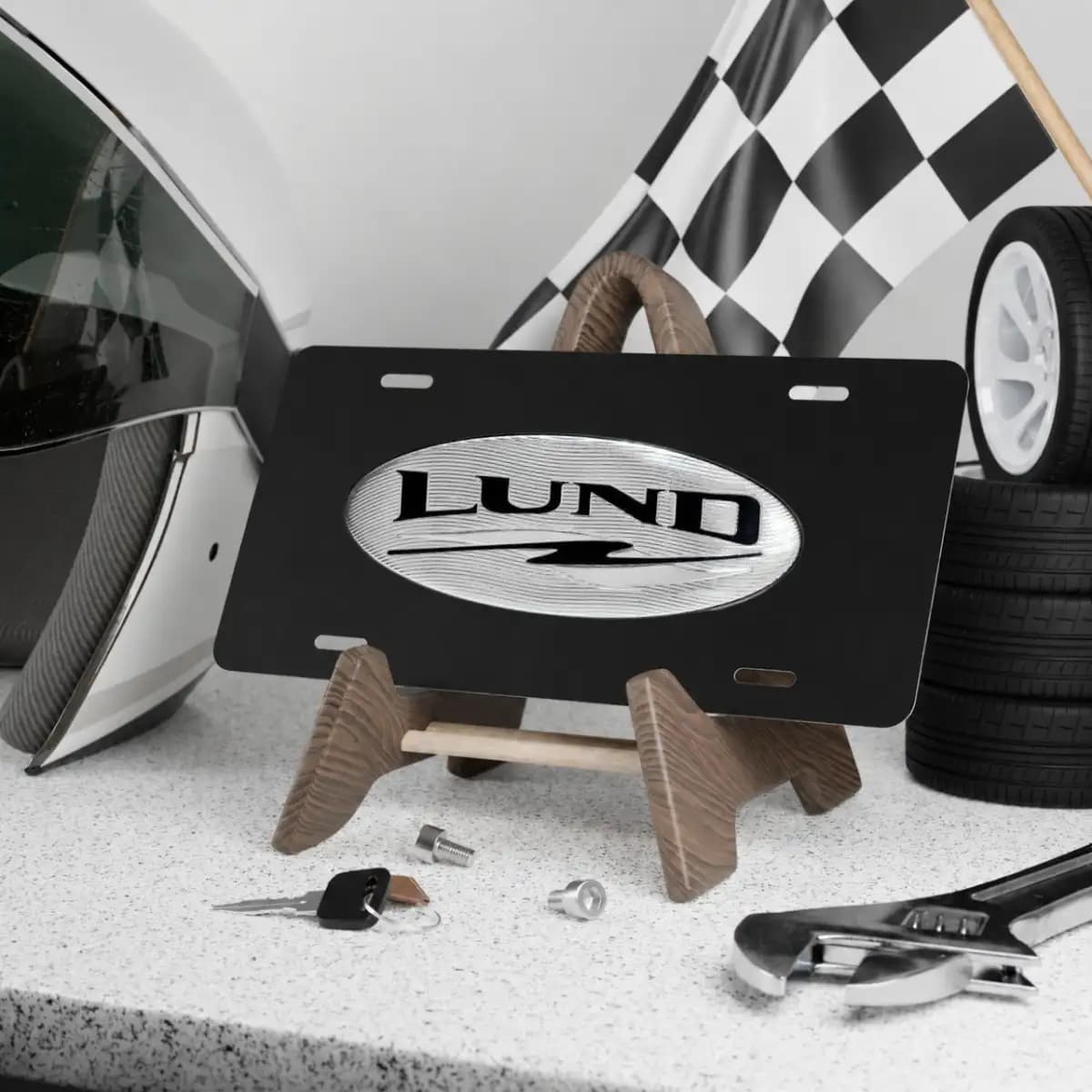 Lund License Plate 2 - Boat License Plate