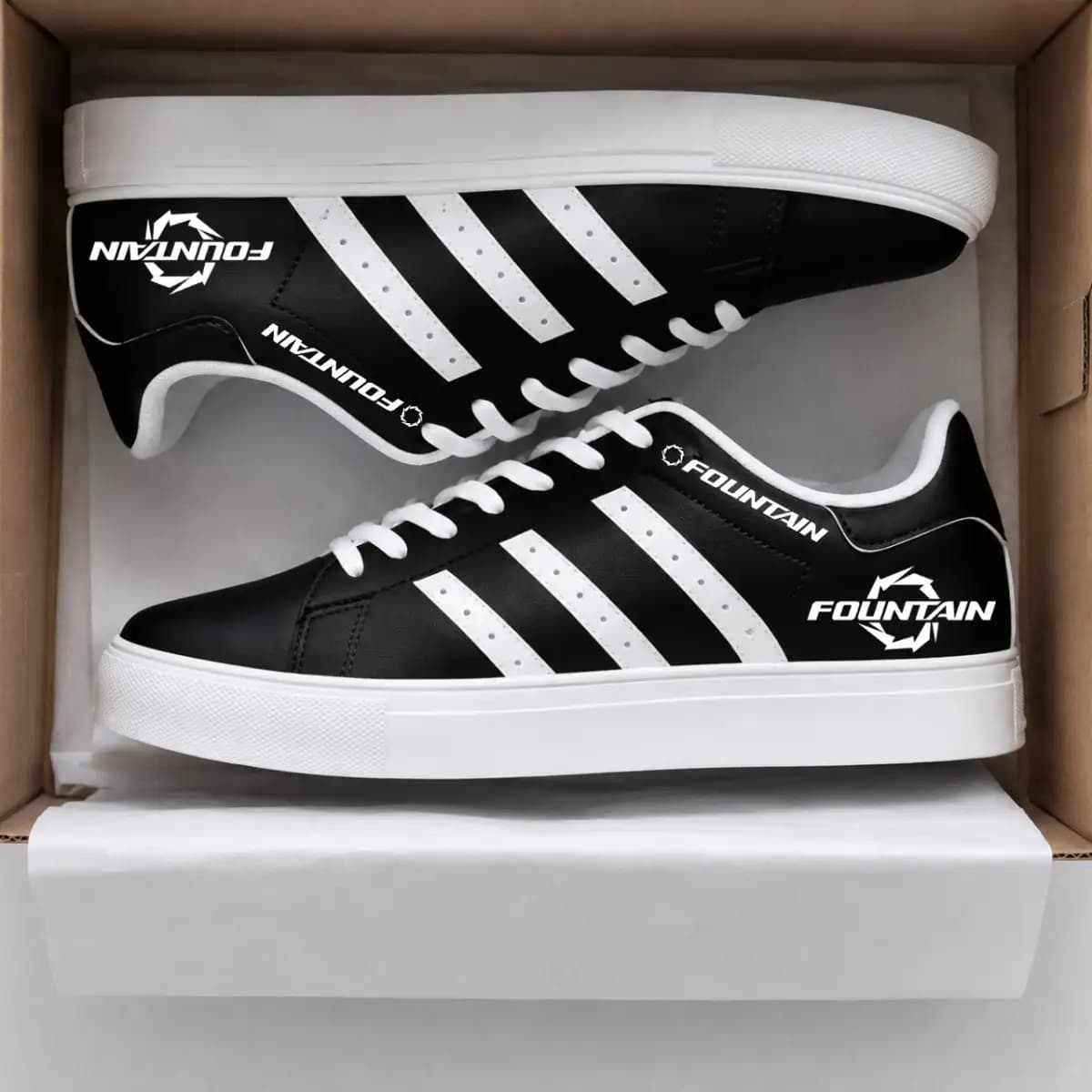fountain 79 - Low Top Leather Sneakers