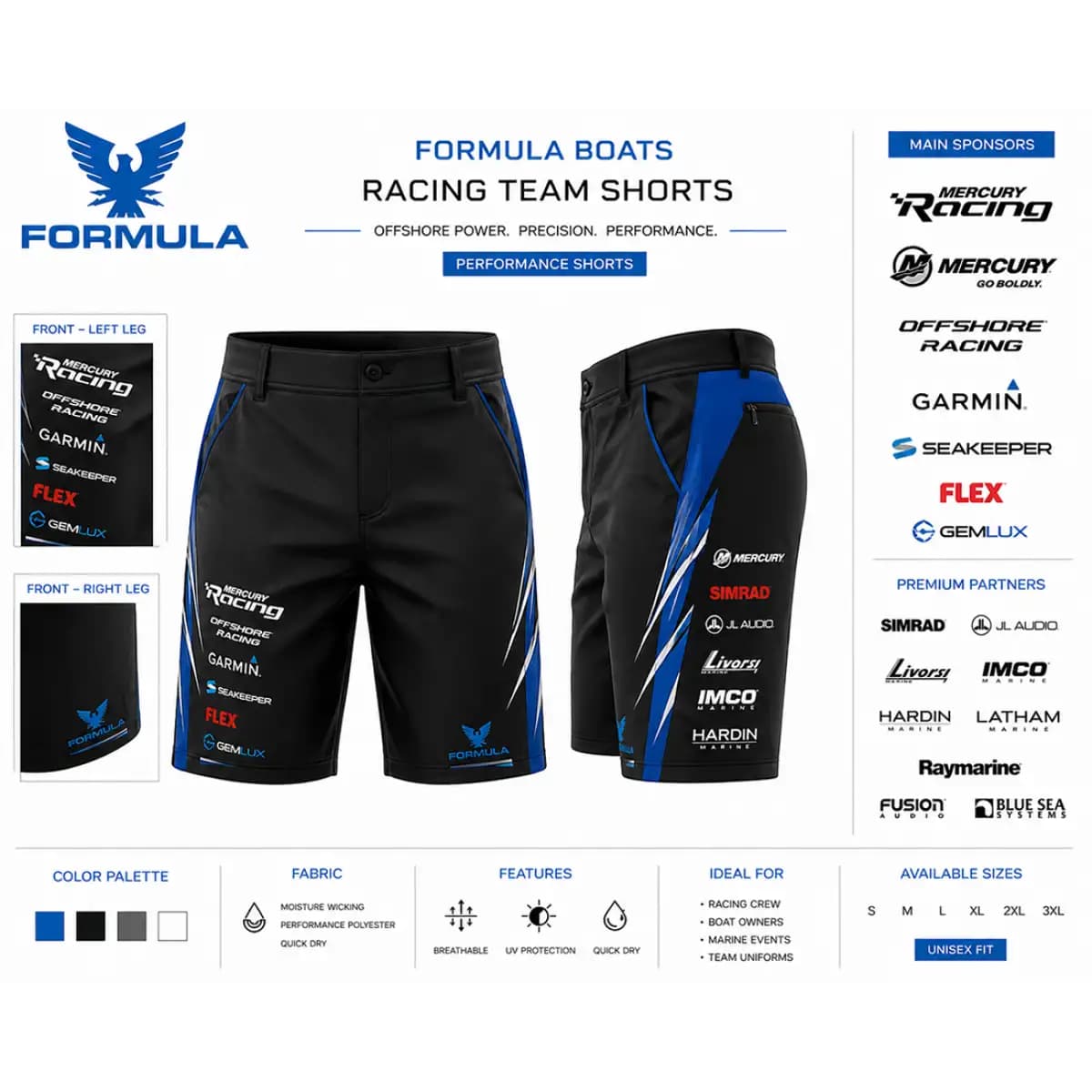 formula 29 - Premium Unisex Athletic Shorts