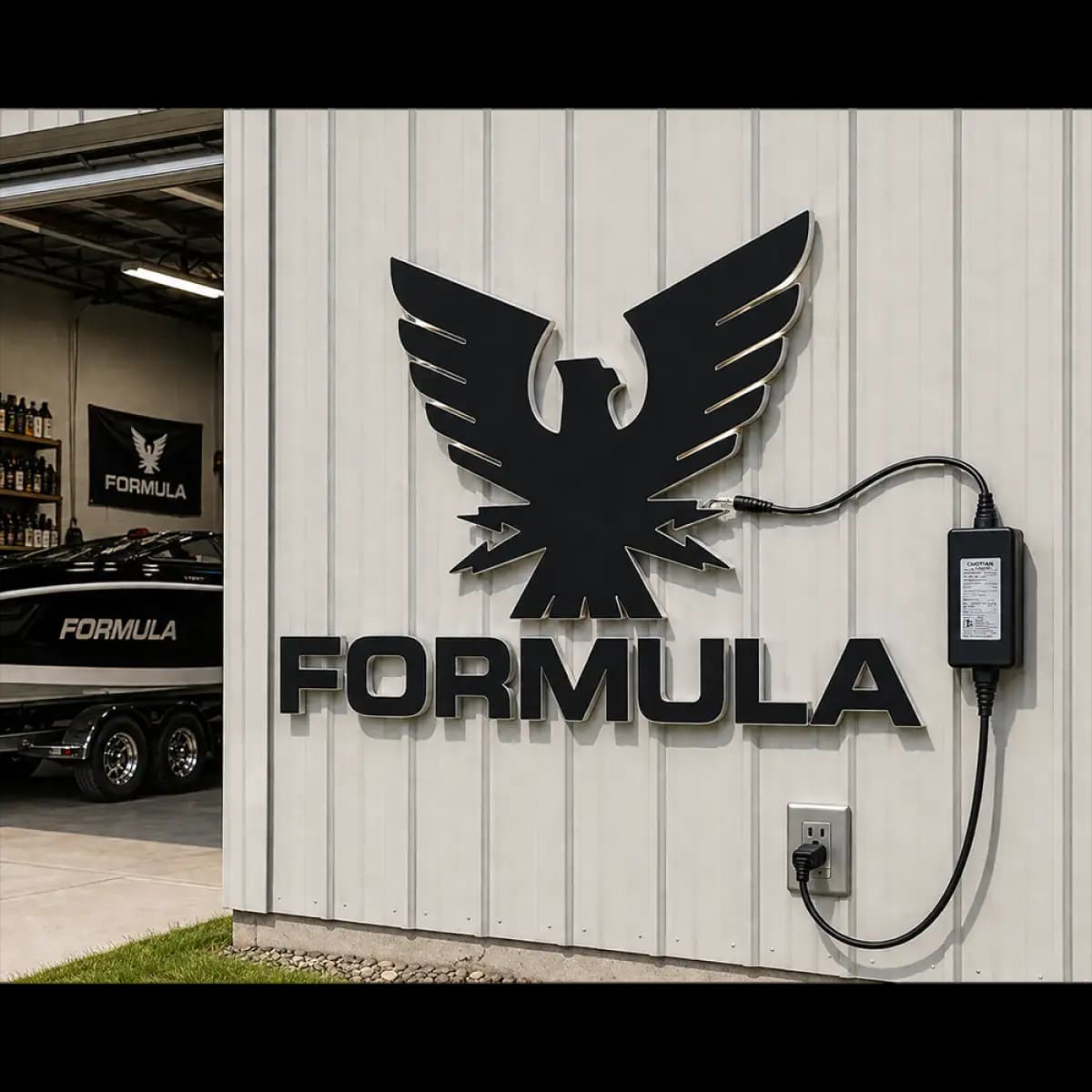 Formula LED 8 - Premium Custom LED Neon Logo Sign
