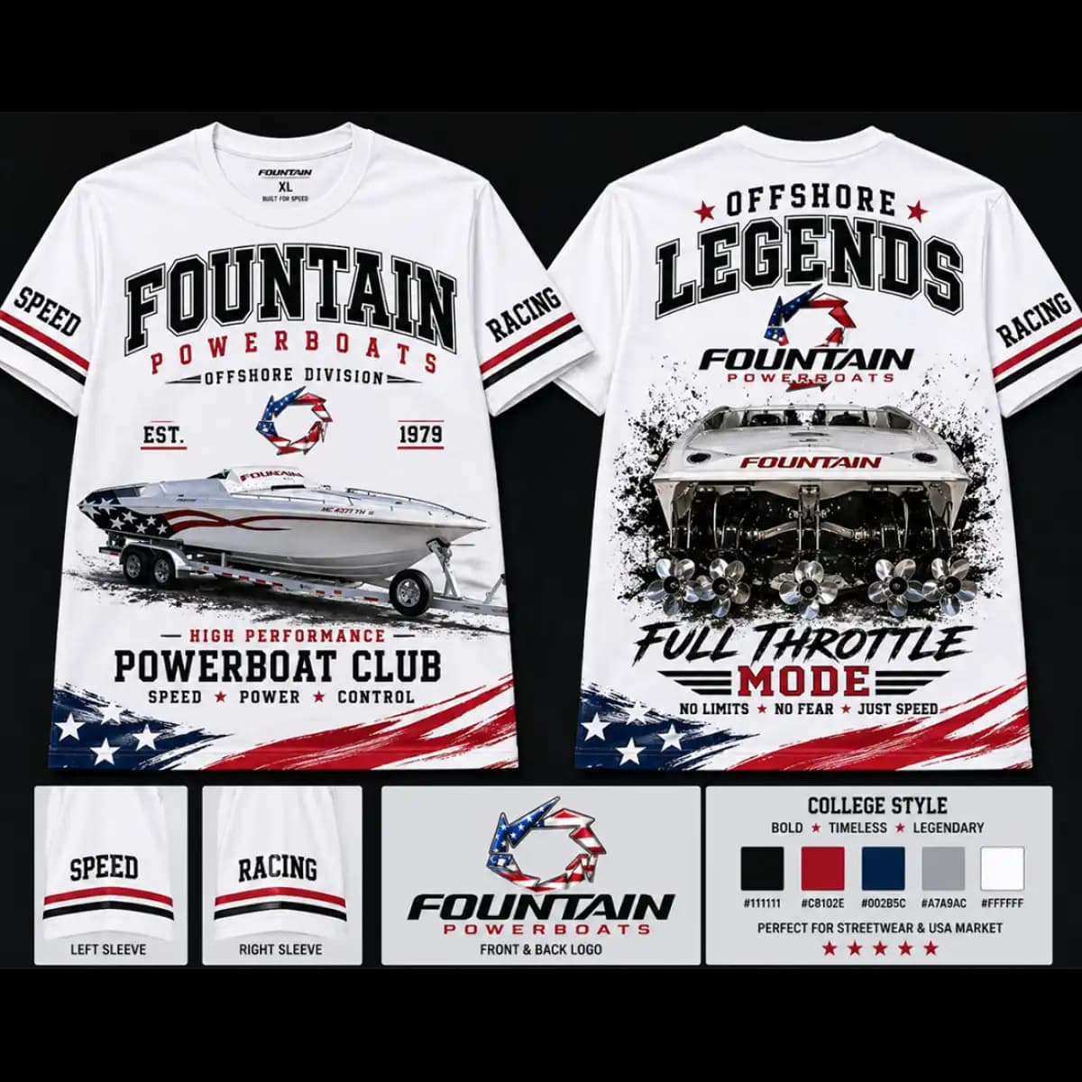 fountain 46 - Premium Unisex Short Sleeve T-Shirt