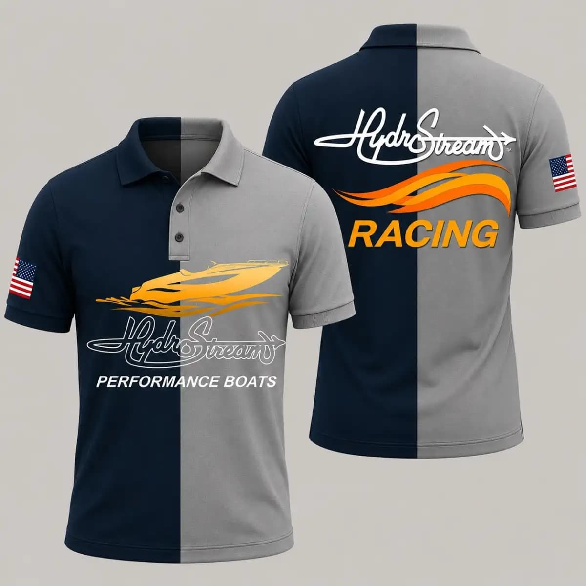 hydrostream 46 - Premium Unisex Polo T-Shirt