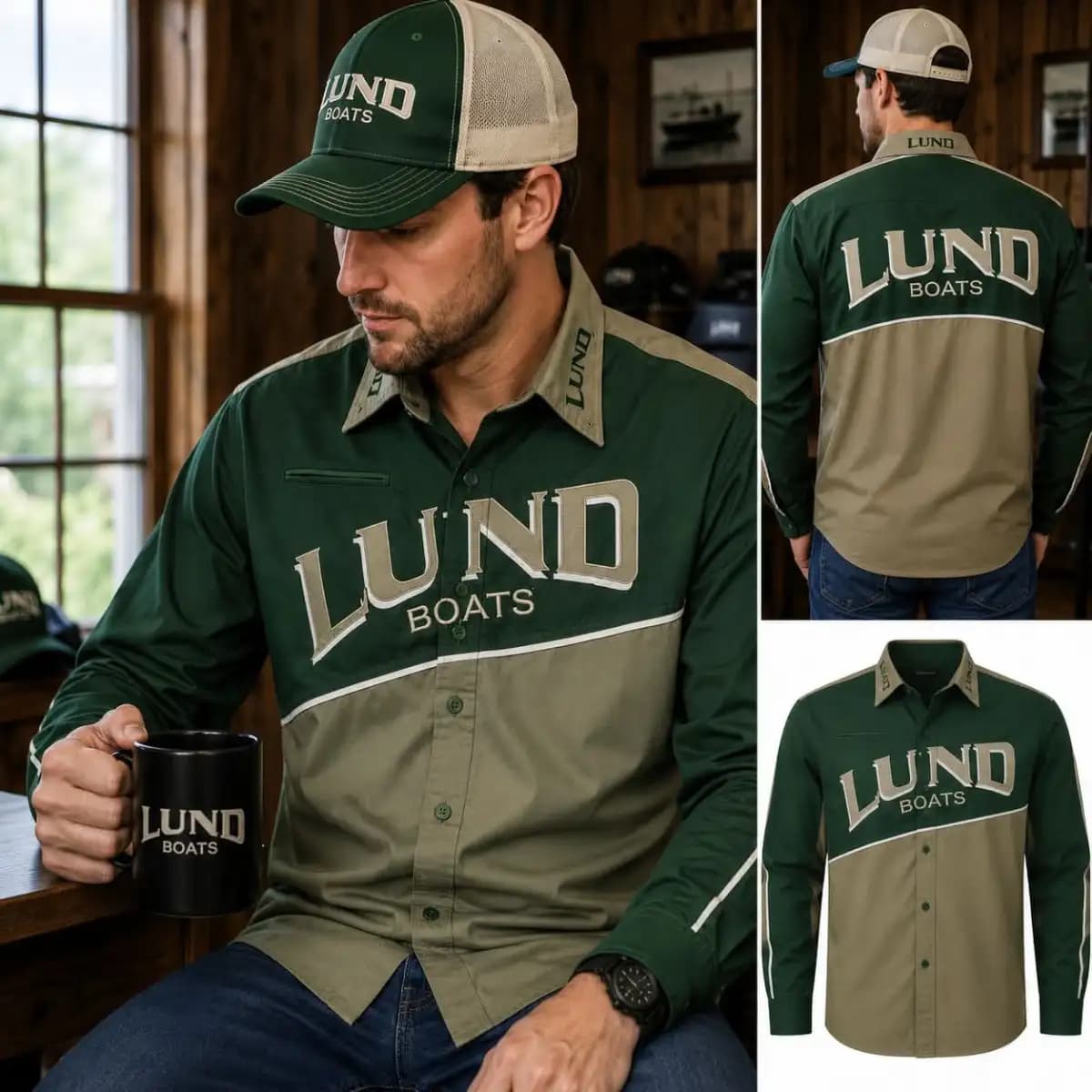 Lund Green - Men’s Premium Dress Shirt