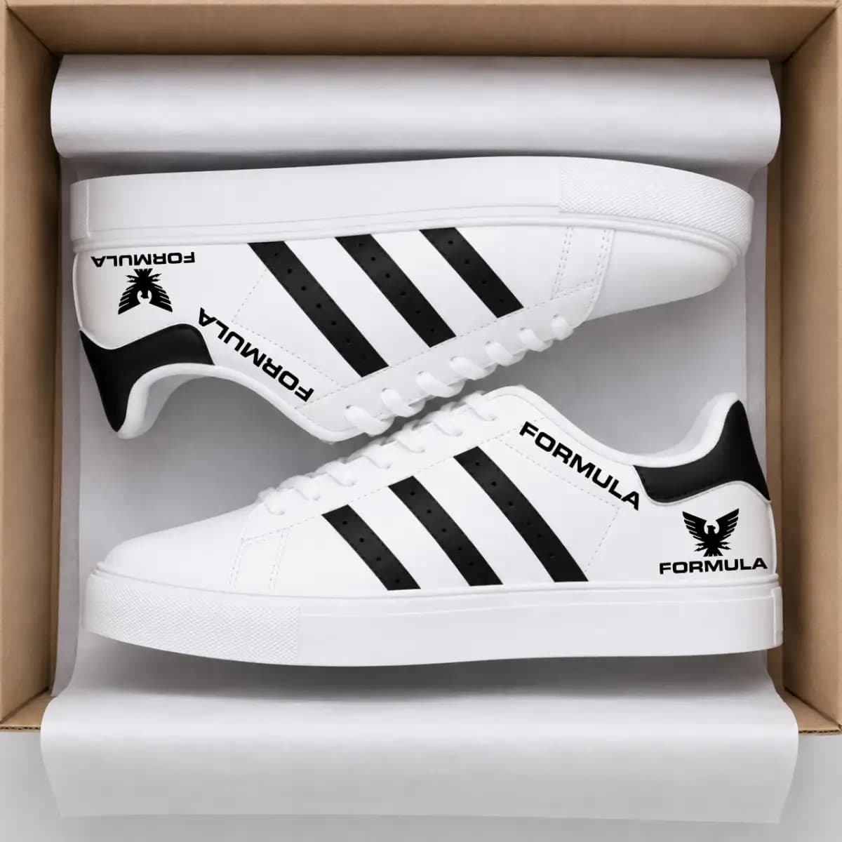 Formula 51 - Low Top Leather Sneakers
