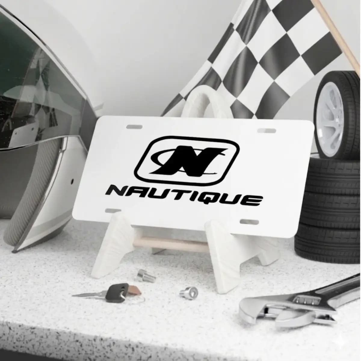 Nautique License Plate - Custom Boat License Plate