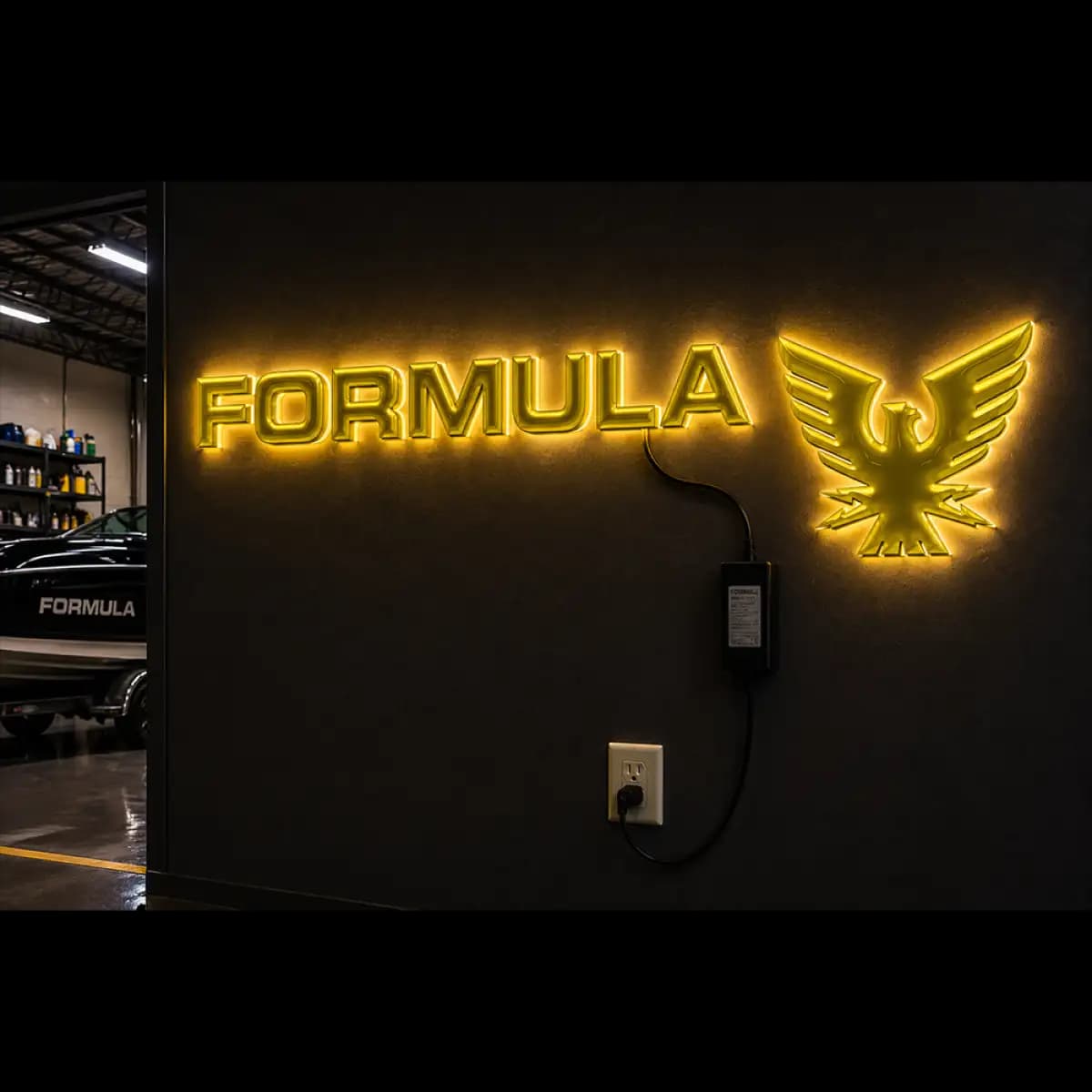 Formula LED 9 - Premium Custom LED Neon Logo Sign