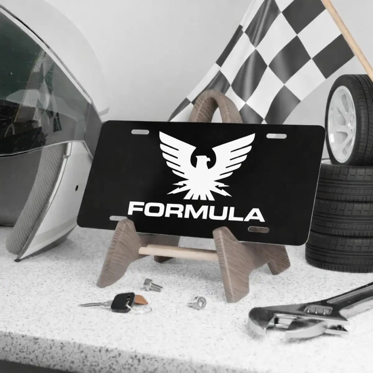 Formula License Plate 1 - Custom Boat License Plate