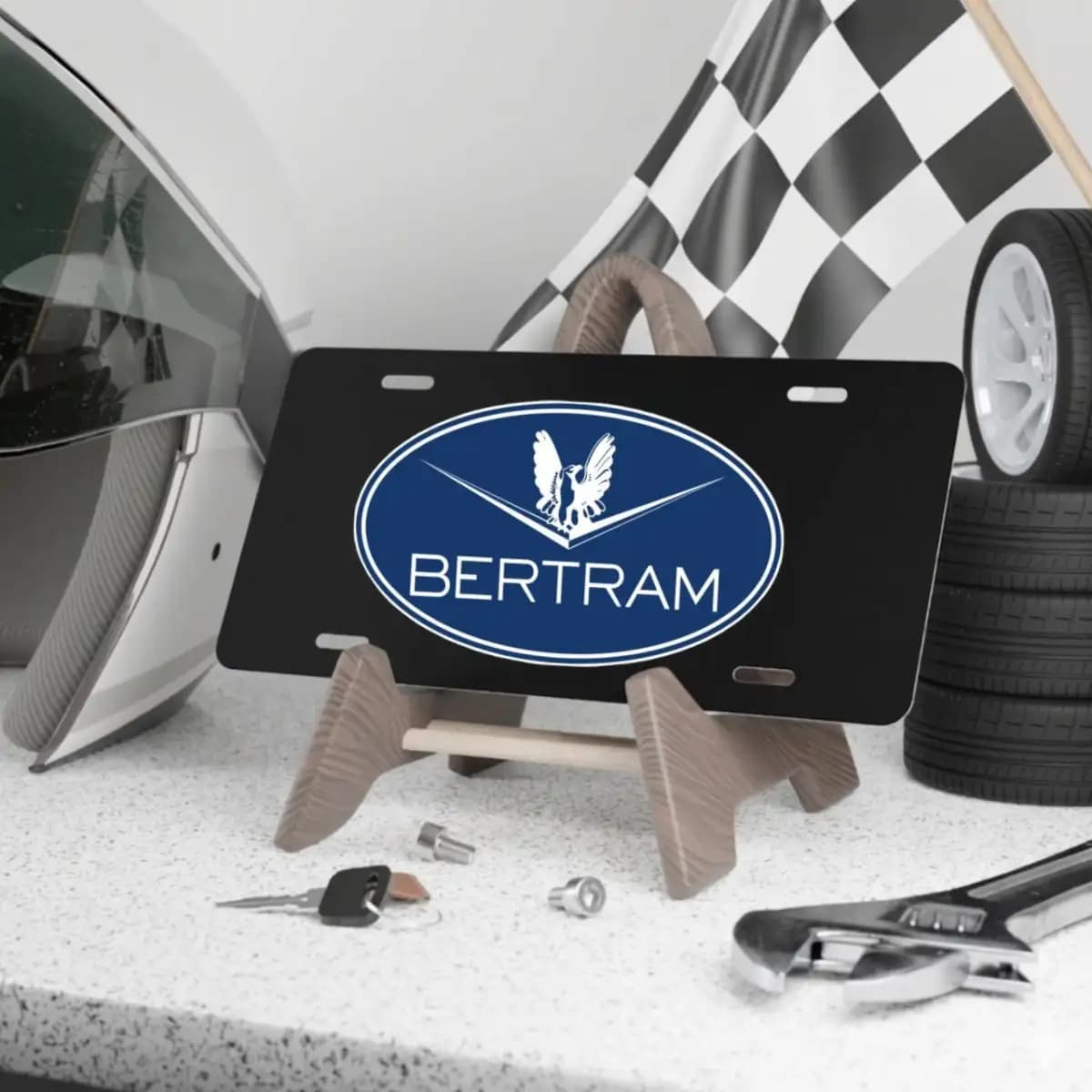 Bertram License Plate - Custom Boat License Plate