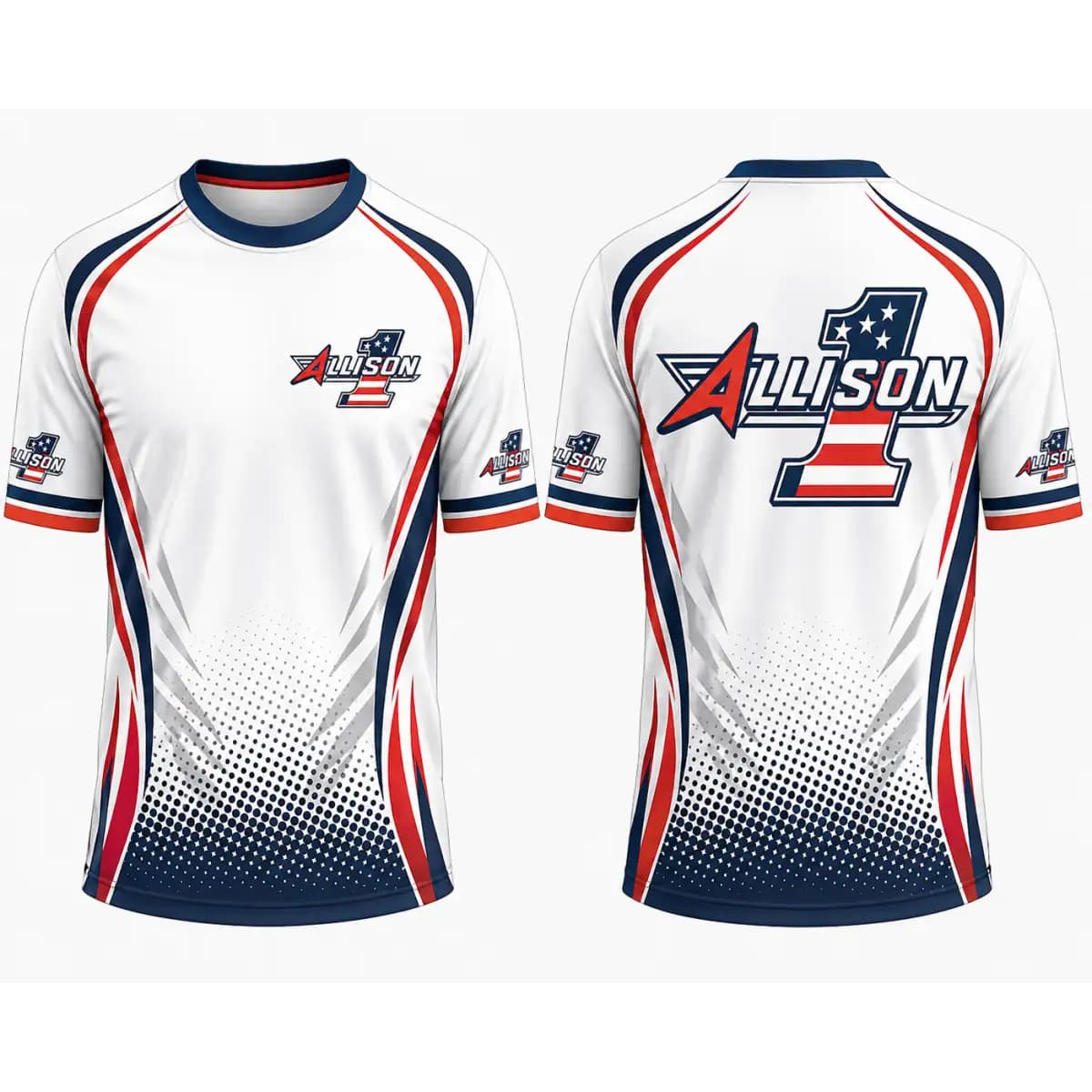 Allison Jersey - Unisex Short Sleeve Jersey