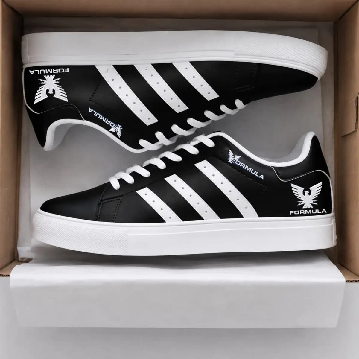 Formula 52 - Low Top Leather Sneakers