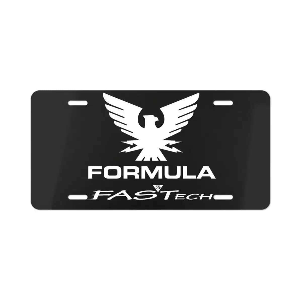 Formula License Plate 6 - Custom Boat License Plate