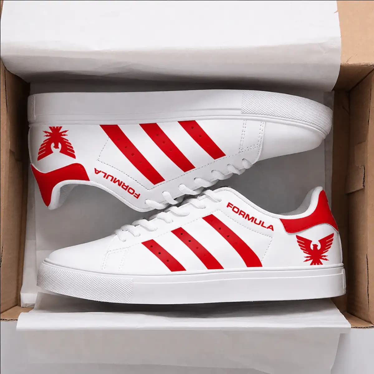 Formula 54 - Low Top Leather Sneakers