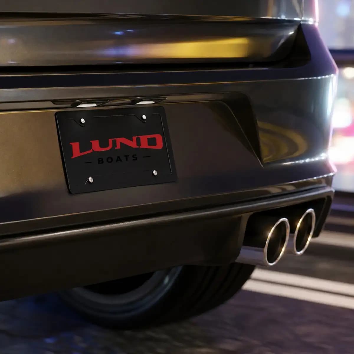 Lund License Plate 3 - Boat License Plate