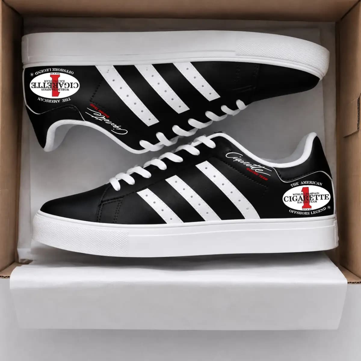 Cigarette 71 - Low Top Leather Sneakers