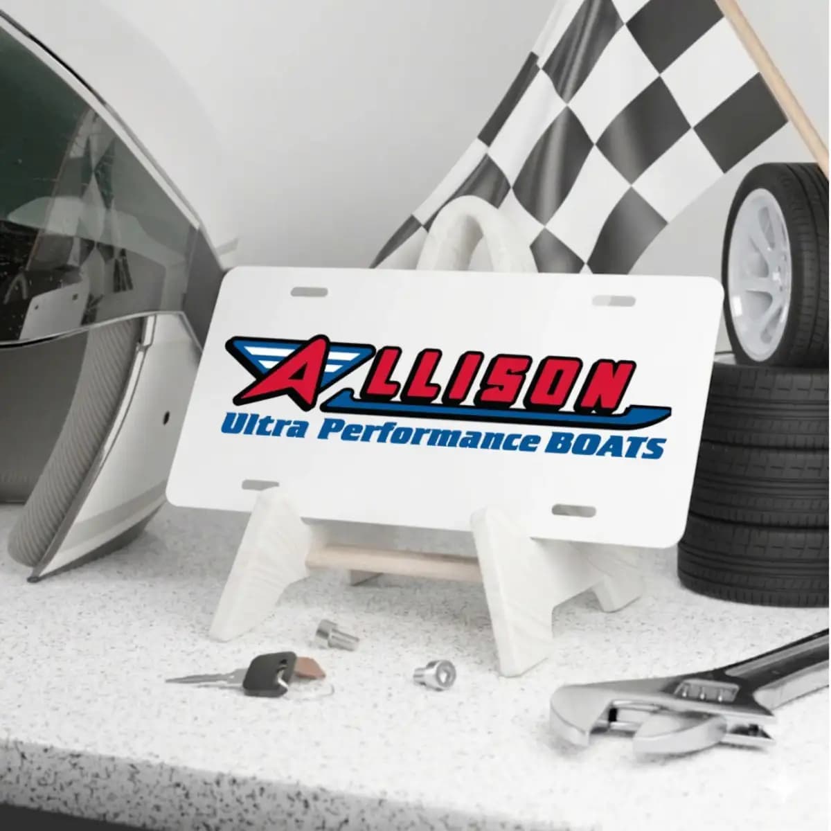 allison License Plate - Custom Boat License Plate