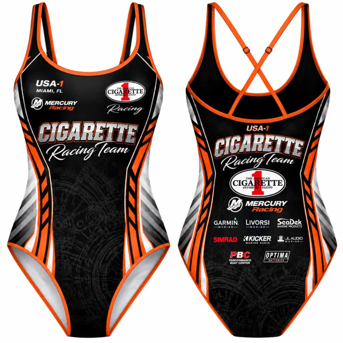 cigarette 133 - Women’s One-Piece Swimsuit
