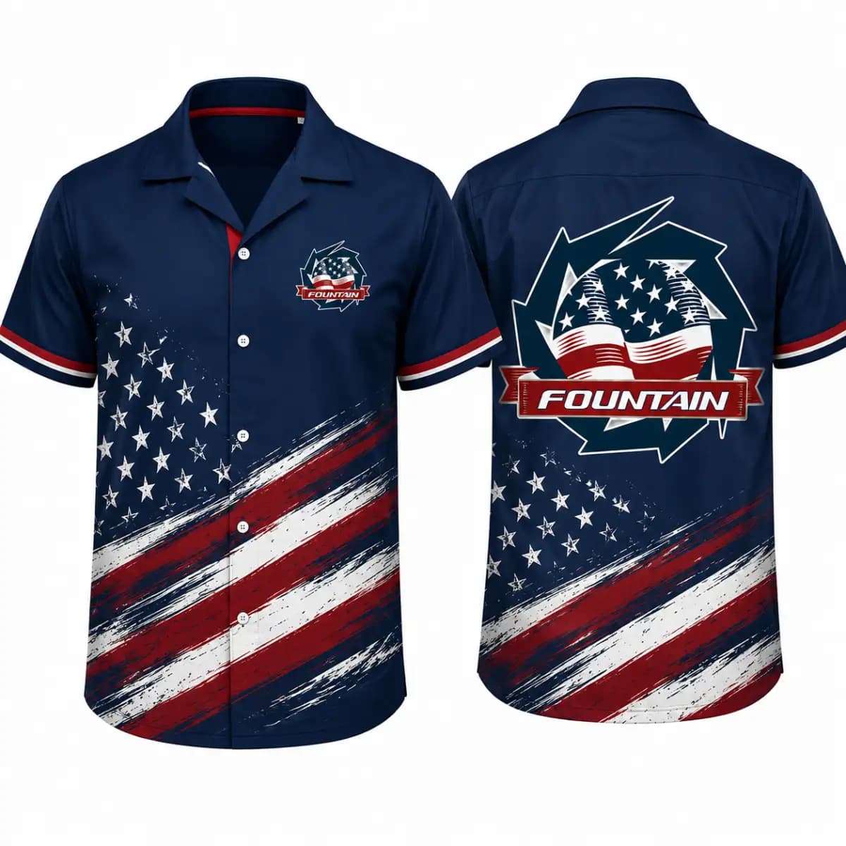 fountain 101 - Premium Hawaiian Shirt