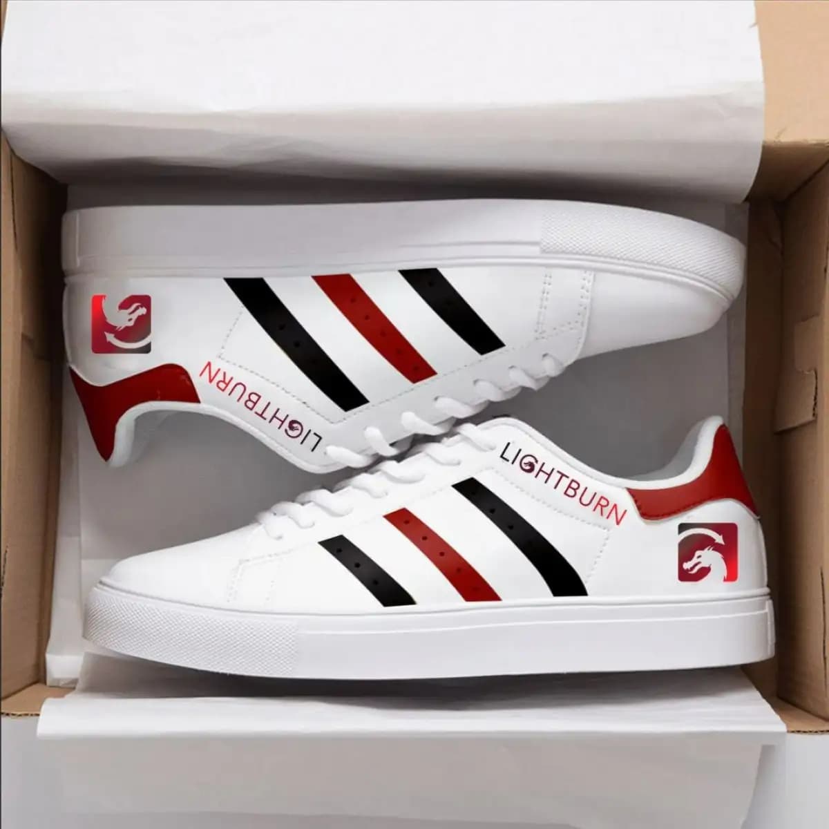 Lightburn Stan Smith Shoes - Low Top Leather Sneakers