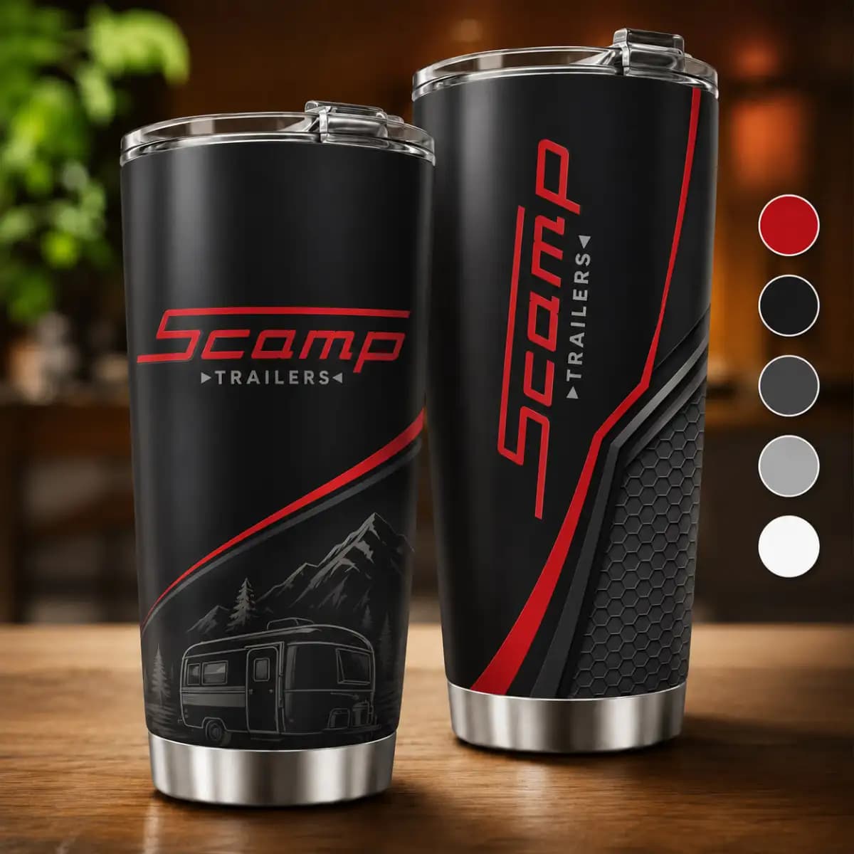 Scamp Trailer Premium Tumbler - Regular Tumbler