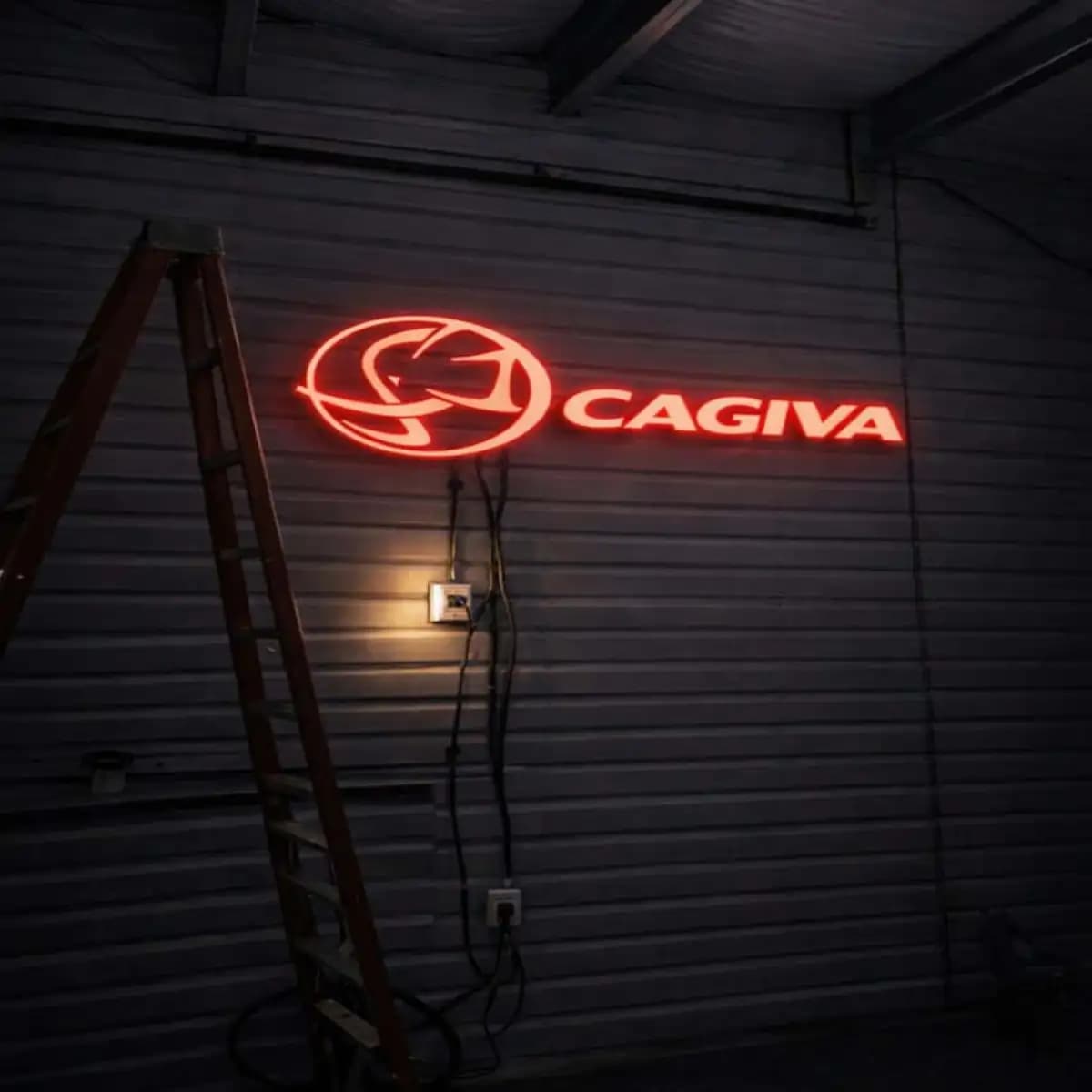Cagiva - Premium Custom LED Neon Logo Sign