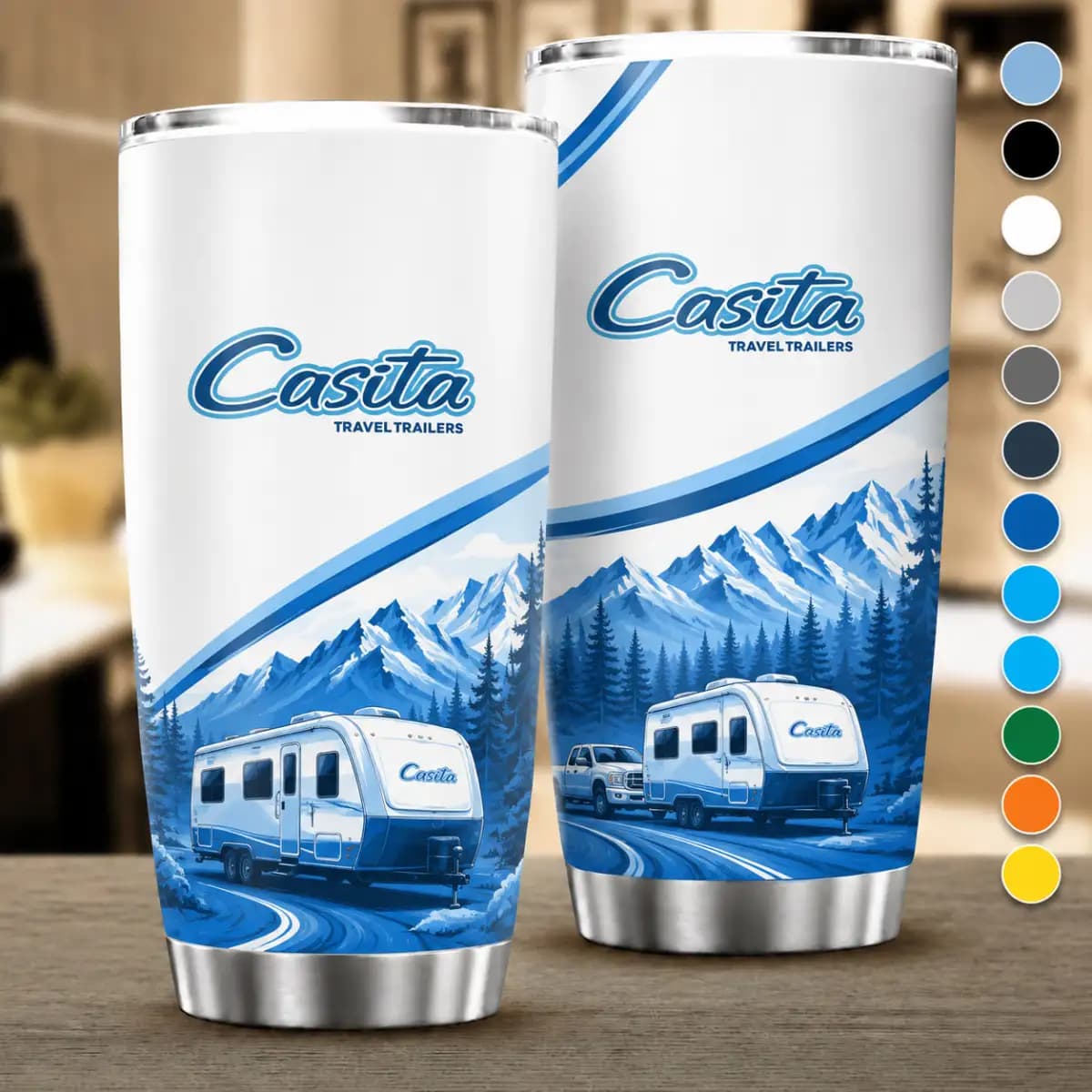 Casita Trailer Premium Tumbler - Regular Tumbler