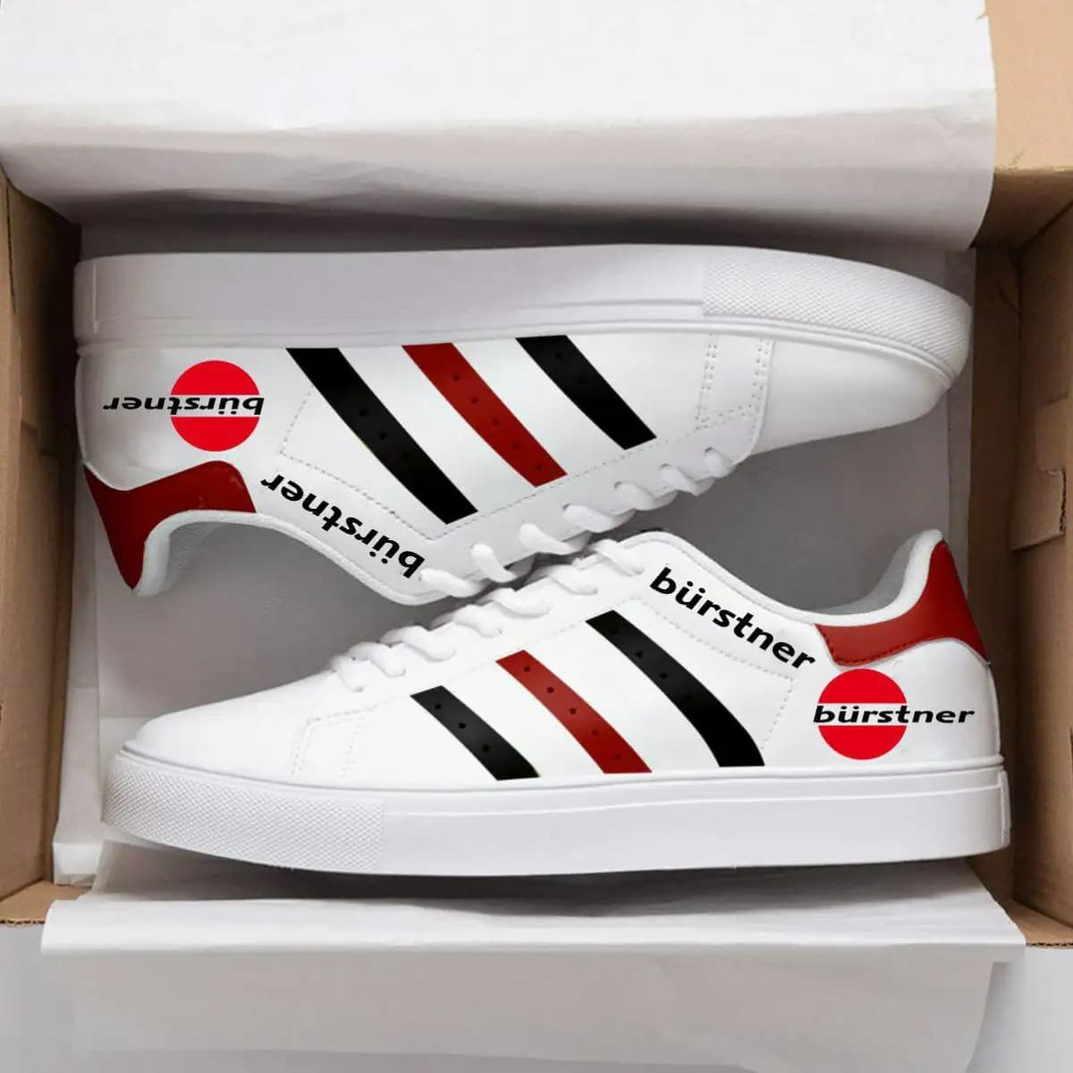 Burstner Stan Smith Shoes - Low Top Leather Sneakers