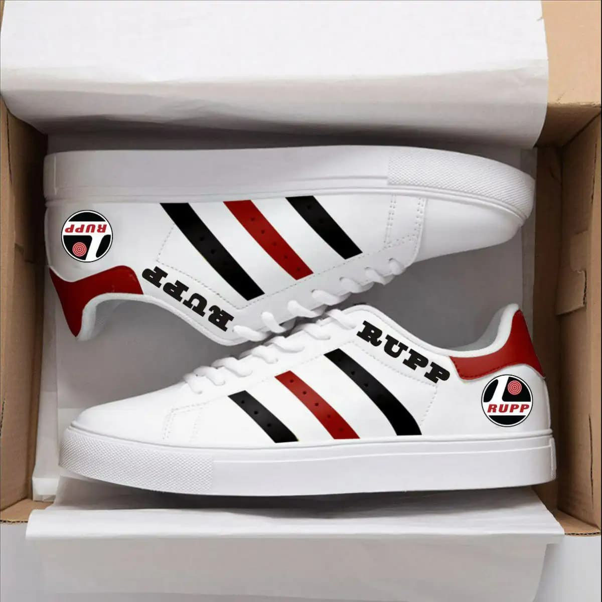 Rupp Snowmobiles Stan Smith Shoes - Low Top Leather Sneakers