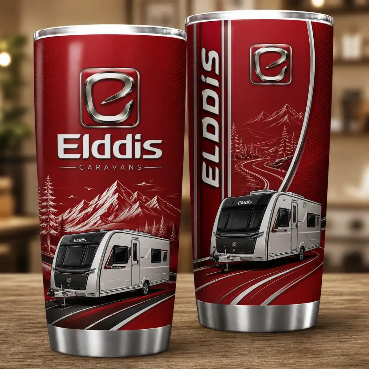 Elddis Caravan Premium Tumbler - Regular Tumbler