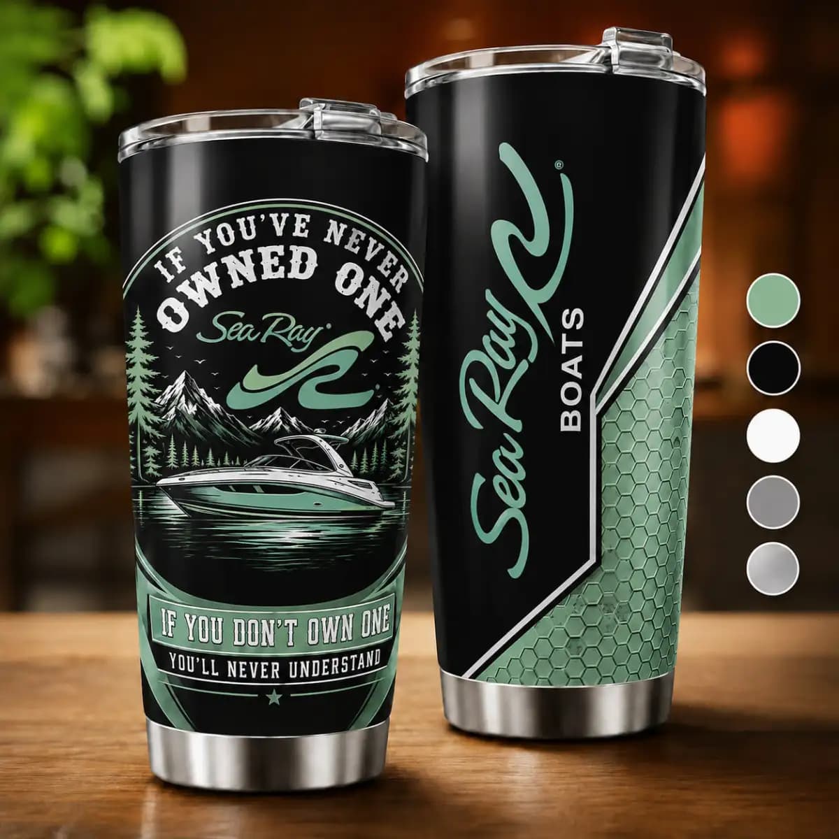 Sea Ray boats Premium tumbler - Regular Tumbler
