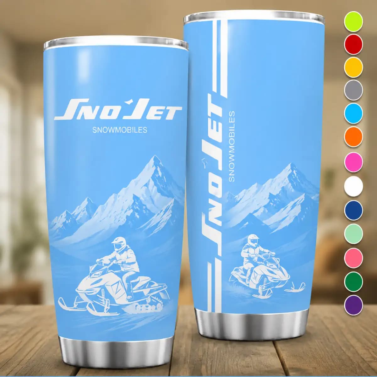 Sno Jet Snowmobiles Tumbler - Regular Tumbler