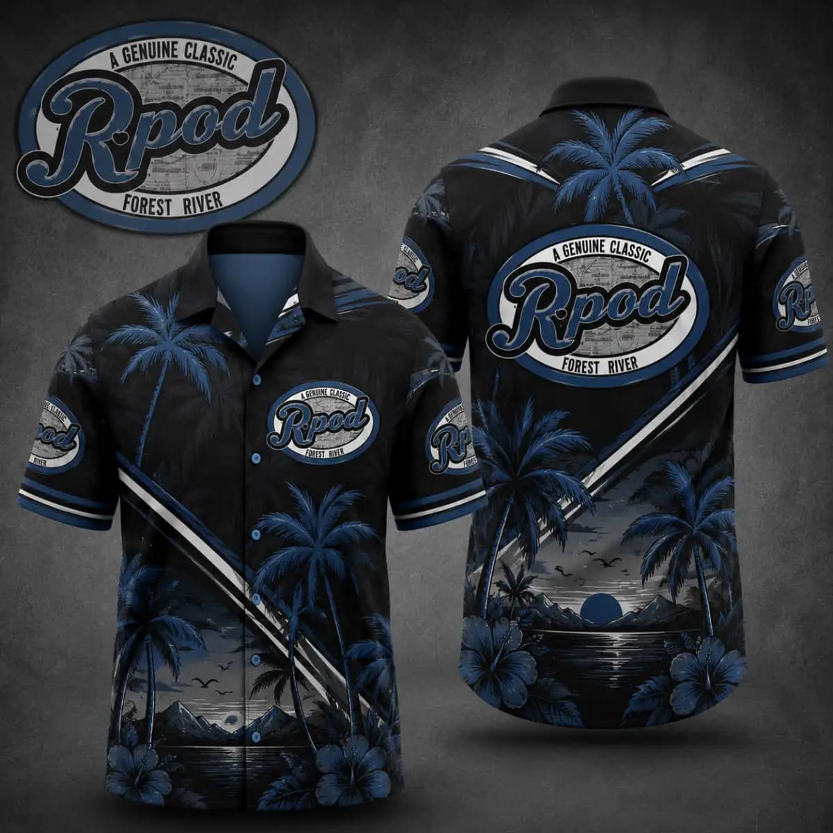 R pod - Premium Hawaiian Shirt