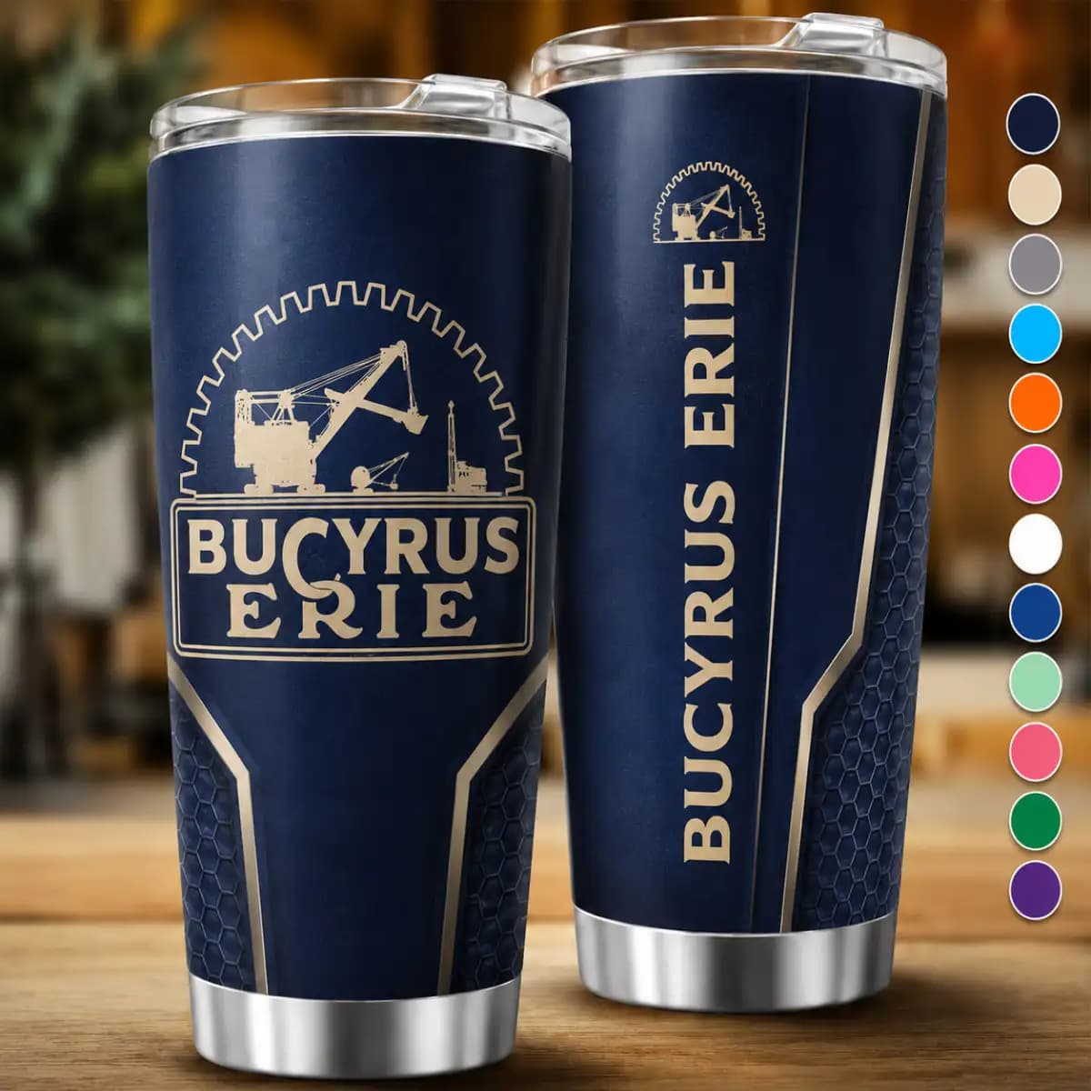 Bucyrus Erie Tumbler - Regular Tumbler