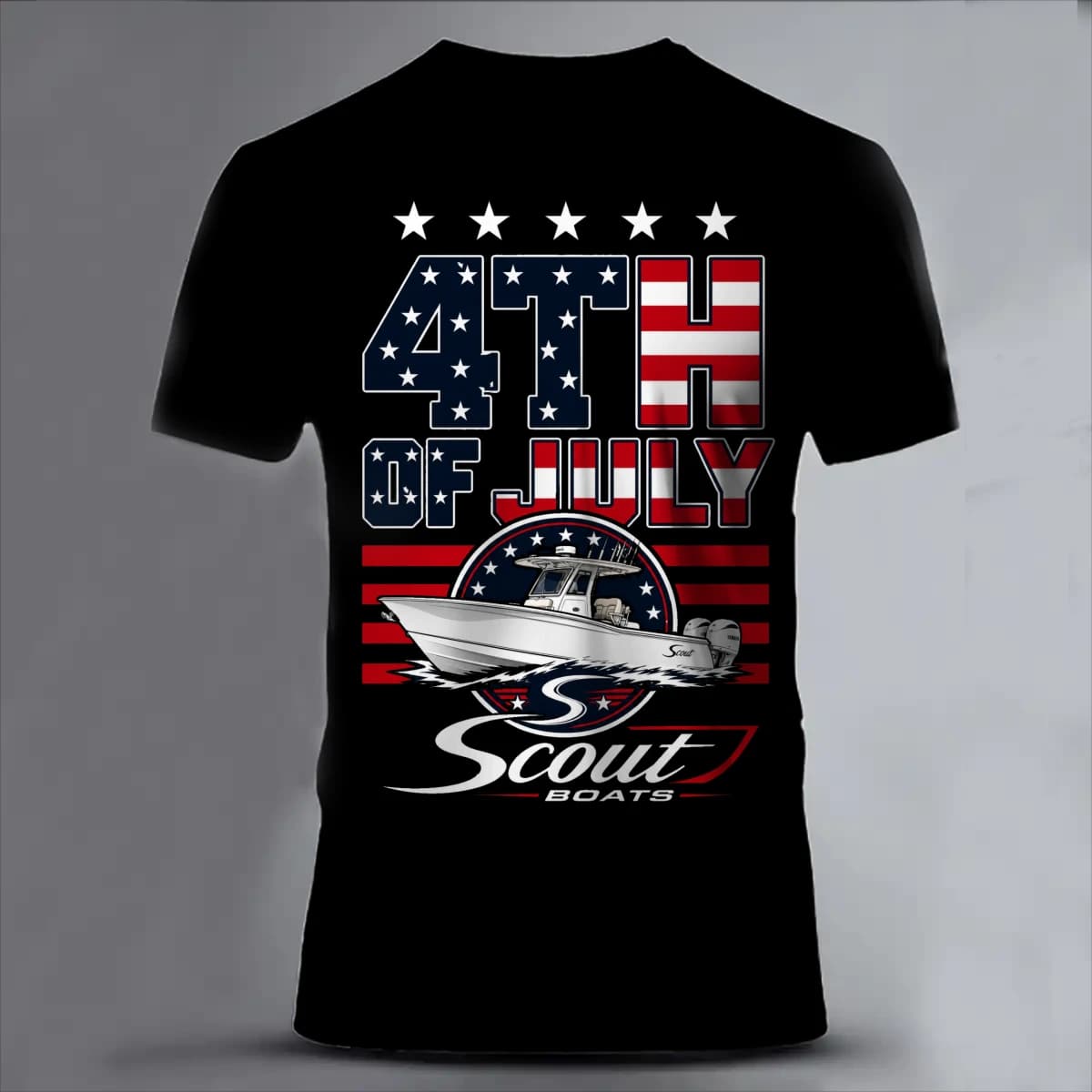 Scout boat 100 - Unisex Classic Short Sleeve T-Shirt