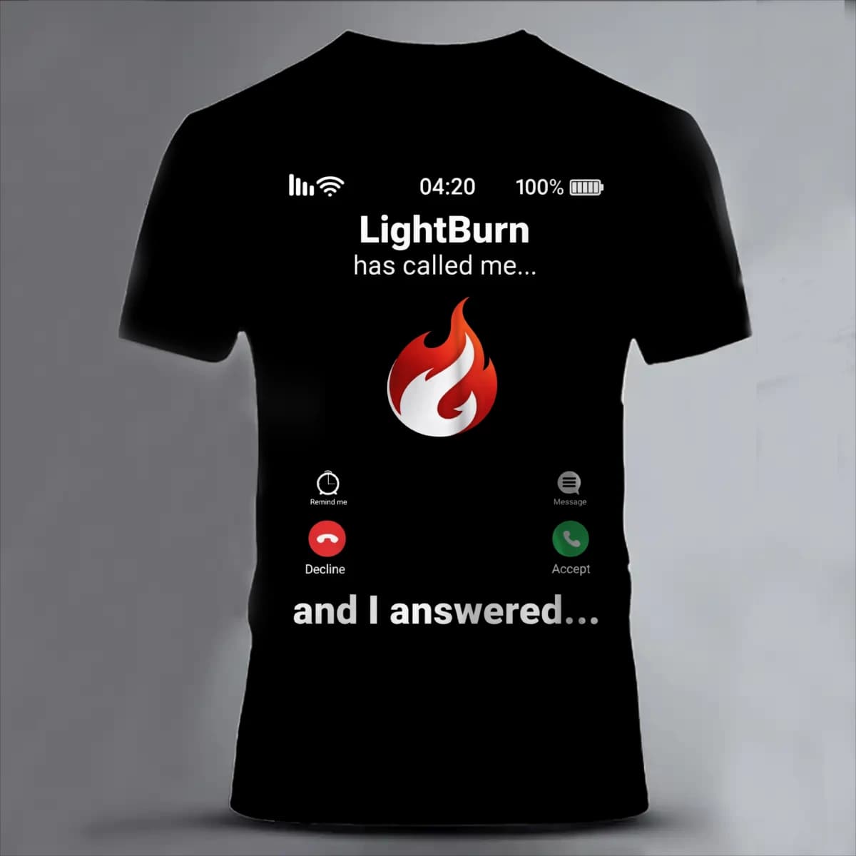 LIGHTBURN has called me and I answered - Unisex Classic Short Sleeve T-Shirt