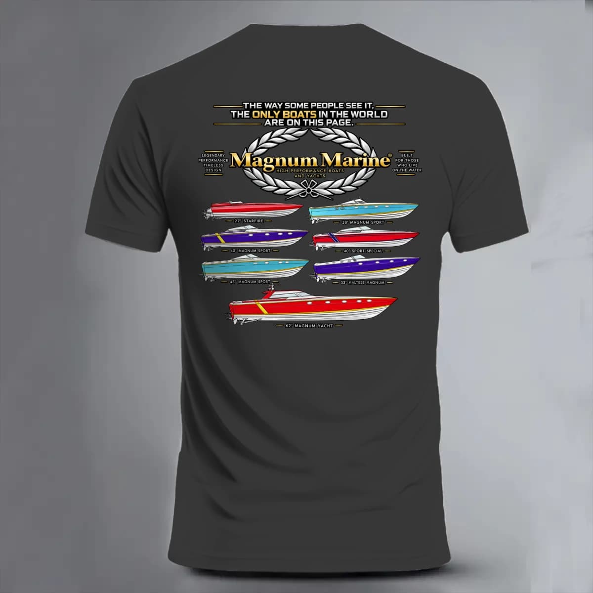 magnum marine 18 - Unisex Classic Short Sleeve T-Shirt