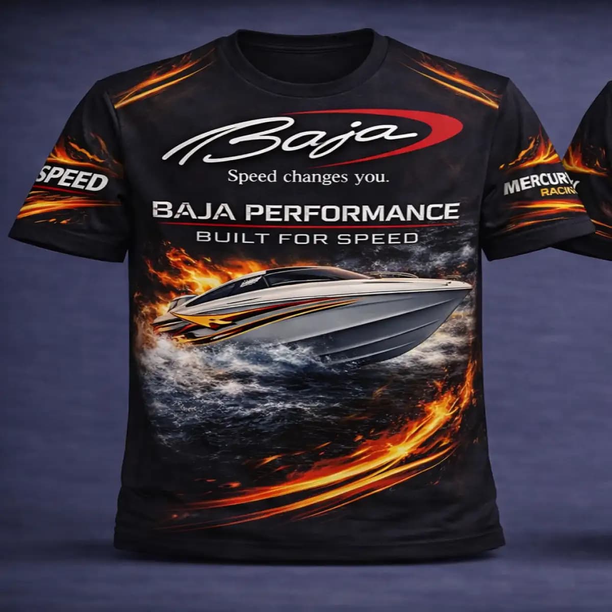 Baja boat all - Premium Unisex Short Sleeve T-Shirt
