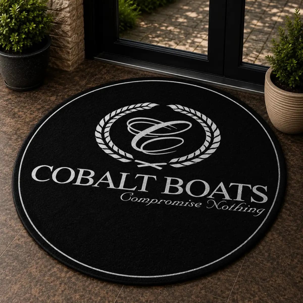 Cobalt boat doormats 22 - Custom Doormat