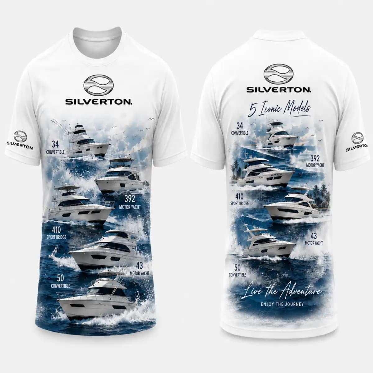 Silverton yacht 1835 - Premium Unisex Short Sleeve T-Shirt