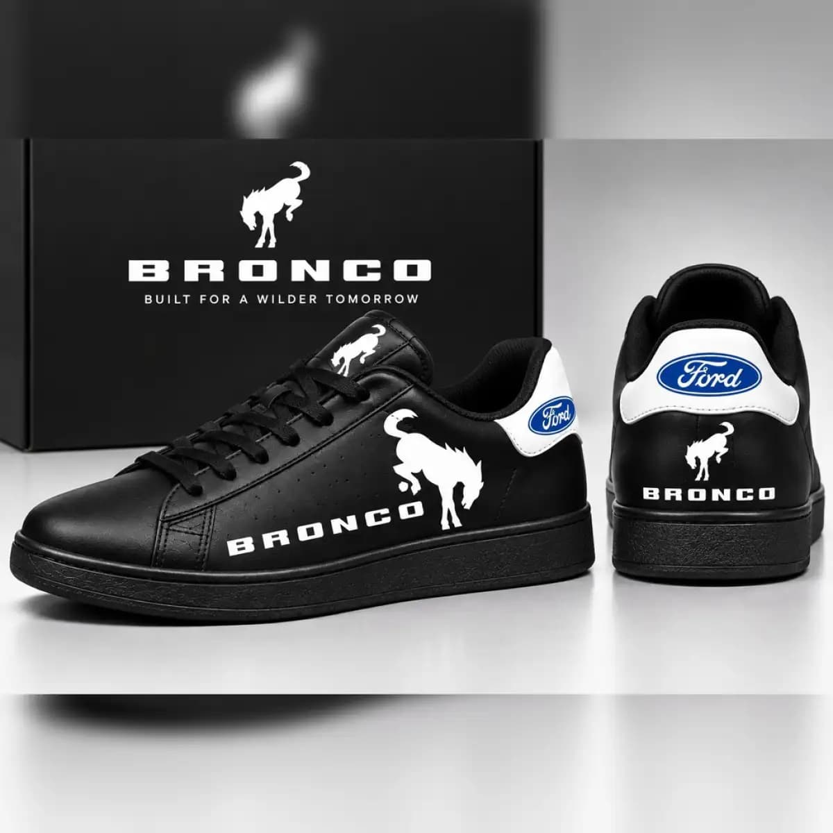 Ford bronco s - Low Top Leather Sneakers