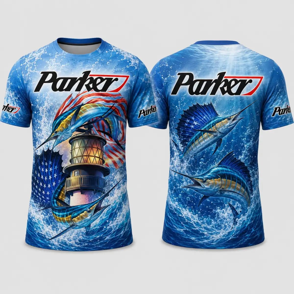 Parker boat 0001 - Unisex Short Sleeve Jersey
