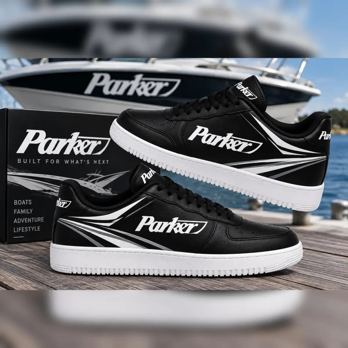 Parker boat 1431 - Low Top Leather Sneakers